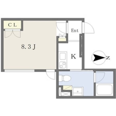 ＣＯＺＹ菊井の物件間取画像